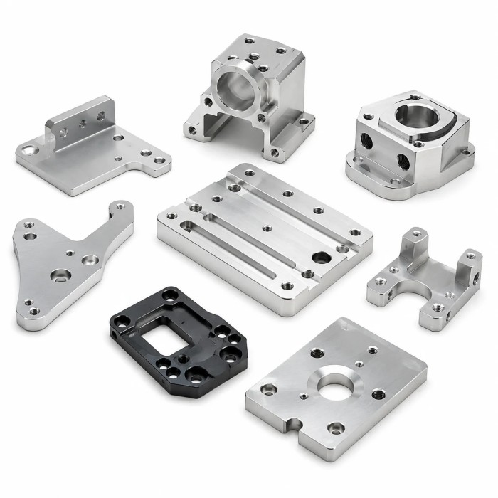 Soporte mecanizado CNC