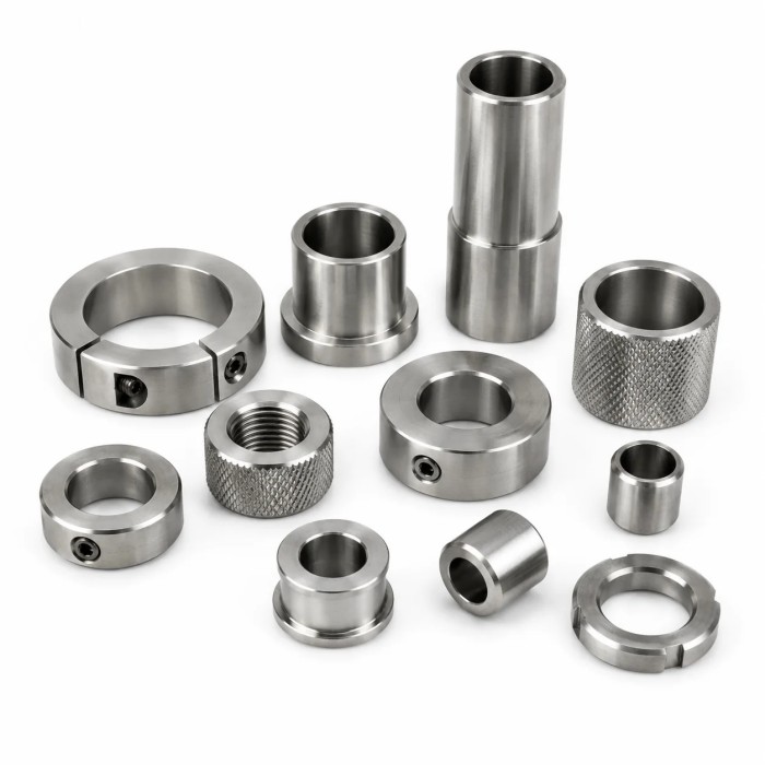 Bujes mecanizados CNC