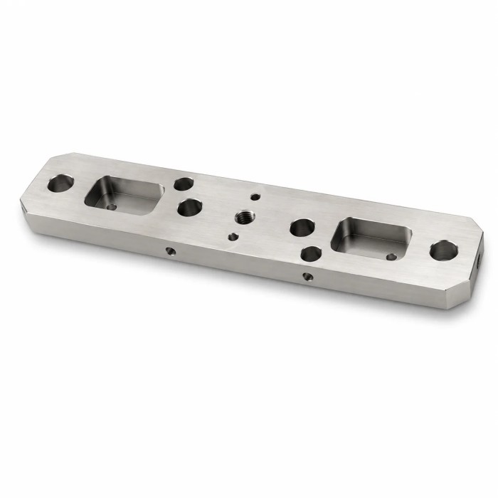 Placa de montaje mecanizada CNC