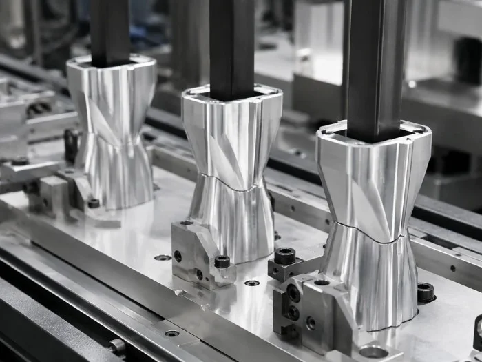 CNC Machined Hollow Connector Housing
